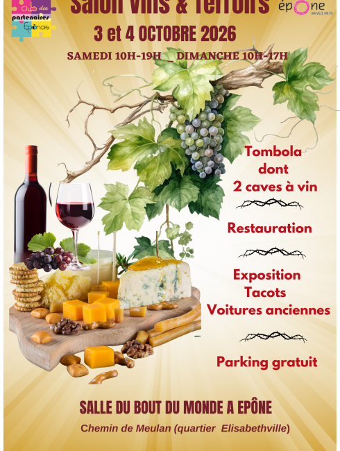 AFFICHE SALON VINS ET TERROIRS
