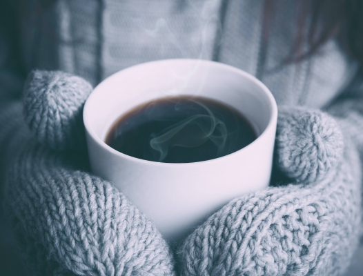 boisson chaude par temps froid