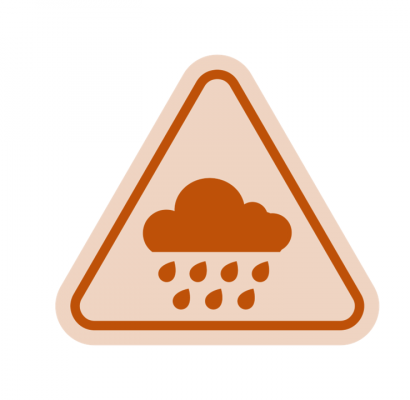 orange pluie