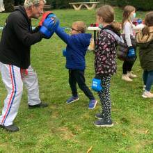 Village des sports dans le parc avec nos associations 