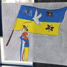 Exposition de dessins des enfants de l’accueil de loisirs 