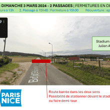 Sécurité Paris-Nice : boulevard d'Elisabethville