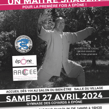 Venue exceptionnelle d'un maître Shaolin à Epône