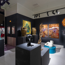 Exposition des œuvres des collectivités