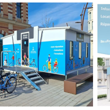 Maison du vélo mobile 