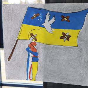 Exposition de dessins des enfants de l’accueil de loisirs 