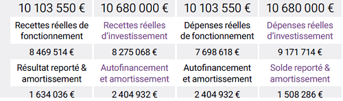 synthèse budget primitif 2019