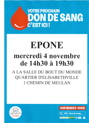 AFFICHE DE LA COLLECTE