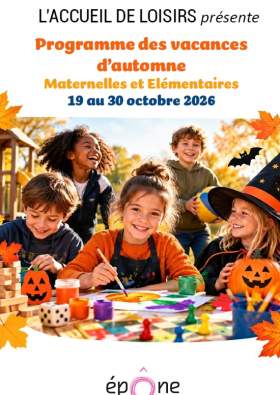 couv programme accueil de loisirs vacances octobre 2026