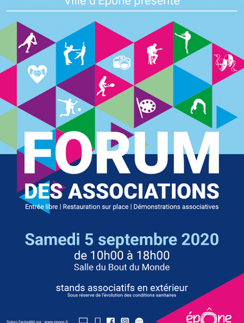 Affiche forum des associations 2020