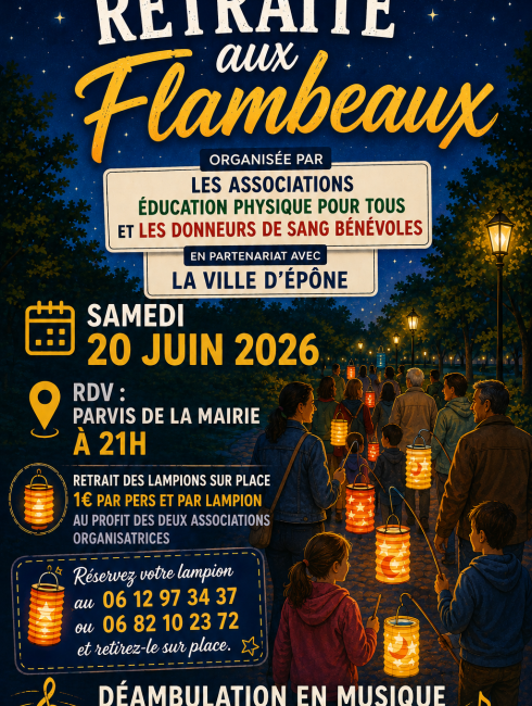retraite flambeaux 2026