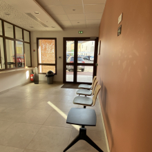 Entrée de la maison médicale 