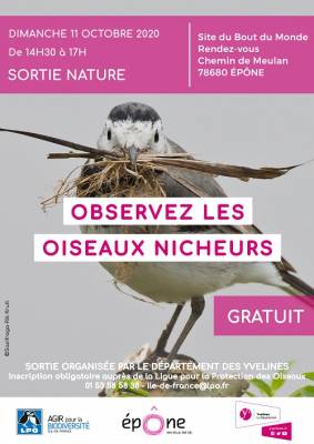 Affiche sortie nature octobre 2020