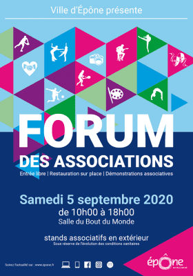 Affiche forum des associations 2020