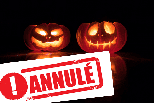 halloween annulé