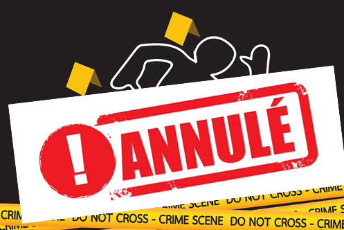 murder party annulé