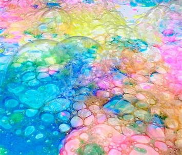peinture bulles