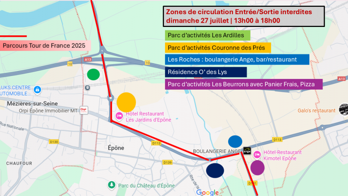 Parcours TDF 2025