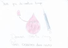 Dessin pour le Don du sang - Sans nom - CM2 - MV