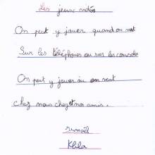 Poème enfant - Les jeux vidéos - Ismael Kila