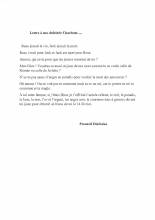 Poème adulte - Lettre à ma dulcinée Charlotte - Presneil Diafouka