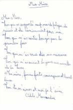 Poème enfant - Ma mère - Odile Mavoundou