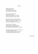 Poème adulte - Maman - Monique Hiron