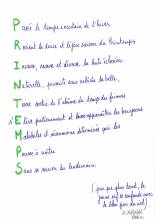 Poème adulte - Printemps - Nadia