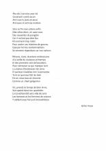 Poème adulte - Sans titre - Gilles Vasse