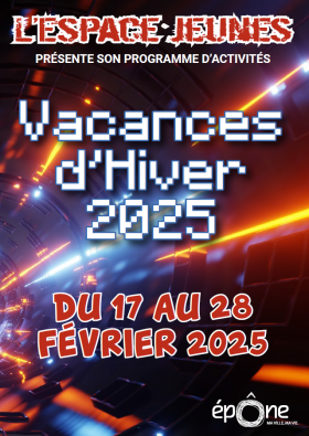 jeunesse vacances hiver 2025